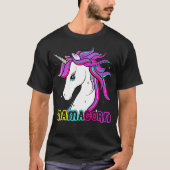 ママコーンかわいいユニコーン母のコスチューム母の日6 Tシャツ (正面)