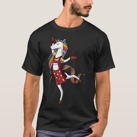ママコーン ユニコーン ママ Tシャツ (正面)