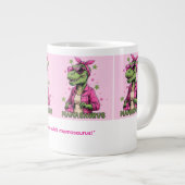 ママサウルス ジャンボコーヒーマグカップ (正面右)