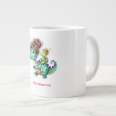 ママサウルス ジャンボコーヒーマグカップ (正面右)