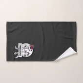 ママサウルス ママＴＲＥＸ恐竜おもろいオリジナル名 バスタオルセット (ハンドタオル)