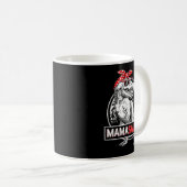 ママサウルス T レックス 恐竜 おもしろ ママ サウルス コーヒーマグカップ (正面右)