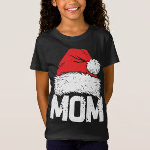 ママサンタクリスマスファミリーママママXマッチング Tシャツ