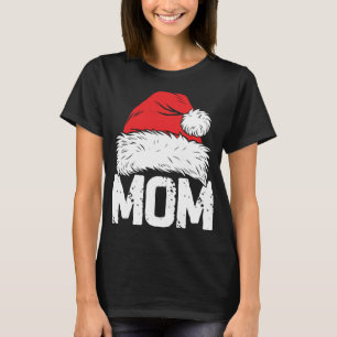 ママサンタクリスマスファミリーママママXマッチング Tシャツ