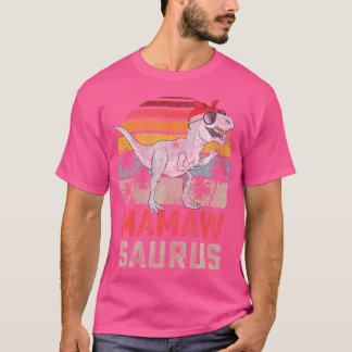 ママザウルス Tレックス 恐竜 ママザウルス ファミリーマット Tシャツ