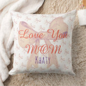 ママザーズユニークデーエレガントモダンを愛する クッション (ブランケット)