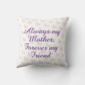 ママザーズユニークデーモダンエレガントを愛する クッション (裏面)