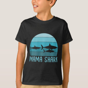 ママシャーク2母の日のママ Tシャツ