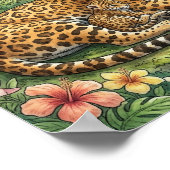 ママジャガーと子グマの保育園 ポスター (角)