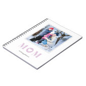 ママジャーナル – ラベンダー ノートブック (左側)