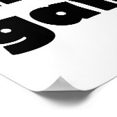 ママスガングスターおもしろいデザイン ポスター (角)