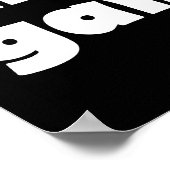 ママスガングスターおもしろいデザイン ポスター (角)