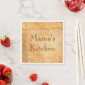 ママスキッチンイタリアンスタイルテラコッタ スタンダードカクテルナプキン (インサイチュ)