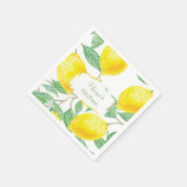 ママスキッチンレモン スタンダードカクテルナプキン (角)