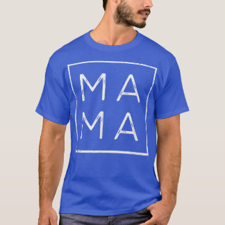 ママスクウェア・ティー・マザーズ・デイ、ママ、 Tシャツ