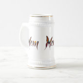 ママスタイン22oz – 愛と強さに対するオマージュ ビールジョッキ (正面左)