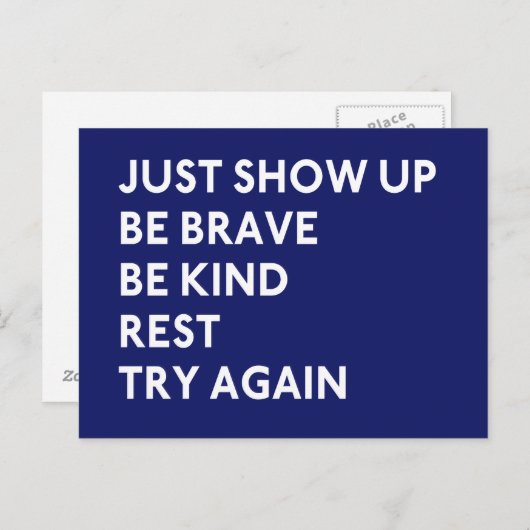 ママスタリー ポストカード - とにかく参加しよう (正面/裏面)