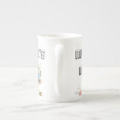 ママスフローラ専門マグカップ ボーンチャイナマグカップ (裏面)