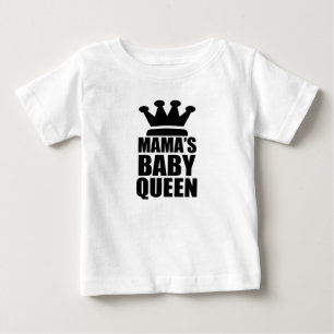 ママスベビー女王 ベビーTシャツ