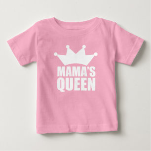 ママスベビー女王 ベビーTシャツ