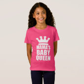 ママスベビー女王 Tシャツ (正面フル)