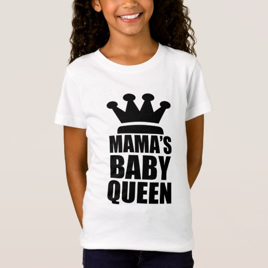 ママスベビー女王 Tシャツ (正面)