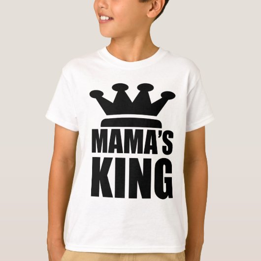 ママスベビー王 Tシャツ (正面)