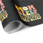 ママスリープマおもしろいマザーズデイグルービーレトロ ラッピングペーパー (ロールコーナー)