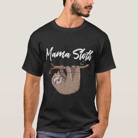 ママスロスペットママ Tシャツ (正面)