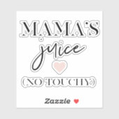 ママズジュースおもしろい引用文 |マ最高のマギフト シール (シート)