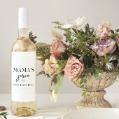 ママズジュースおもしろい引用文 |マ最高のマギフト ワインラベル