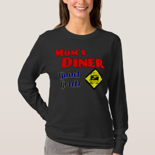 ママズディナーグッドグラブレトロレストラン Tシャツ