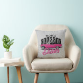 ママズディナー名前をカスタムするフェイクネオン50のクラシック クッション (椅子)