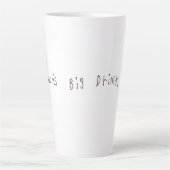 ママズビッグドリンクラテマグカップ カフェラテマグ (正面)