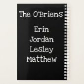 ママズファミリープランナー プランナー手帳 (裏面)