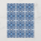 ママズメインスクイーズ赤ちゃんシャワーレモン招待状 (裏面)