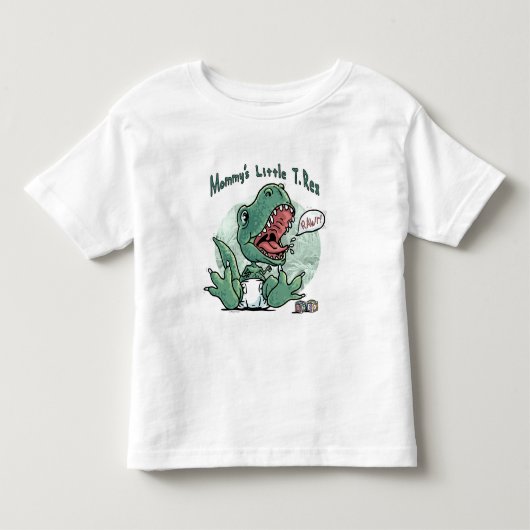 ママズリトルTレックス トドラーTシャツ (正面)
