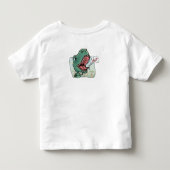ママズリトルTレックス トドラーTシャツ (裏面)