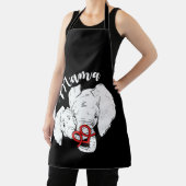 ママゾウかわいい母の日動物 エプロン (インサイチュ)