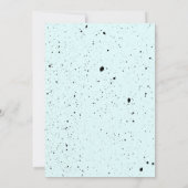 ママタイガーブルーボーイベビーシャワー招待状 招待状 (裏面)