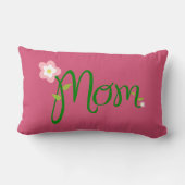 ママダークピンクランバーピロー ランバークッション (裏面)