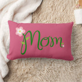 ママダークピンクランバーピロー ランバークッション (ブランケット)