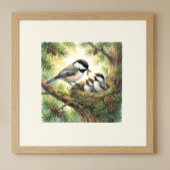 ママチカデと子どもの巣 ポスター