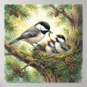 ママチカデと子どもの巣 ポスター (正面)