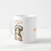 ママチタにはコーヒー名がパーソナライズされた必要 コーヒーマグカップ (正面左)