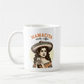 ママチタにはコーヒー名がパーソナライズされた必要 コーヒーマグカップ (左)