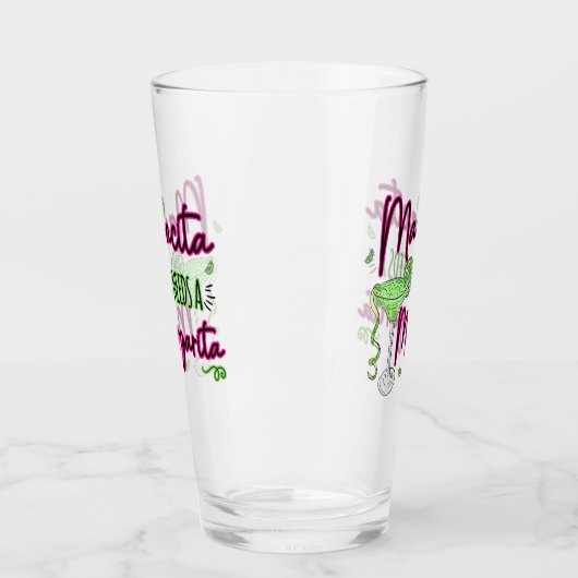 ママチタにはマルガリータが必要 タンブラーグラス (左)