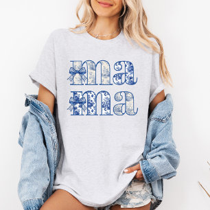 ママチノアイセリーコケットボウマザーズデイTシャツ Tシャツ