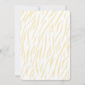 ママチーター キューブ 中性 ベビーシャワー カード (裏面)