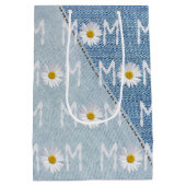 ママデイジーオンデニム ミディアムペーパーバッグ (裏面)